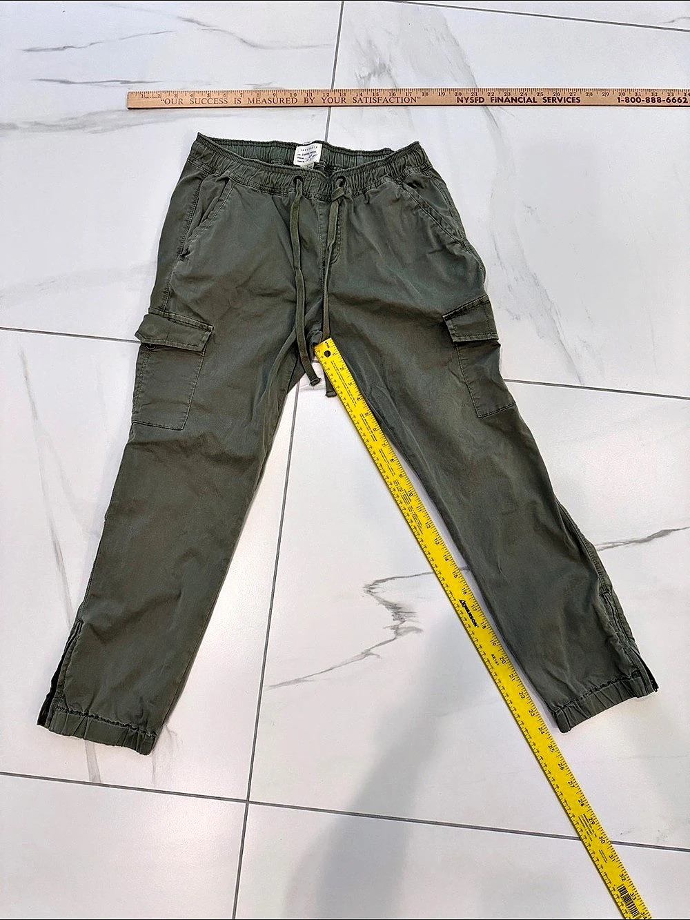 sanctuary Standard Surplus Pants in Green Size Medium
